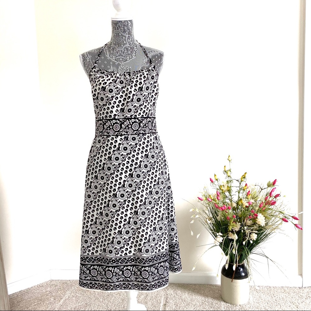 LOFT Ann Taylor floral patterned dress